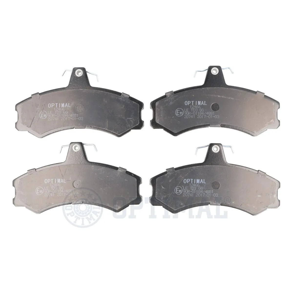 Передние тормозные колодки 500028835 Iveco