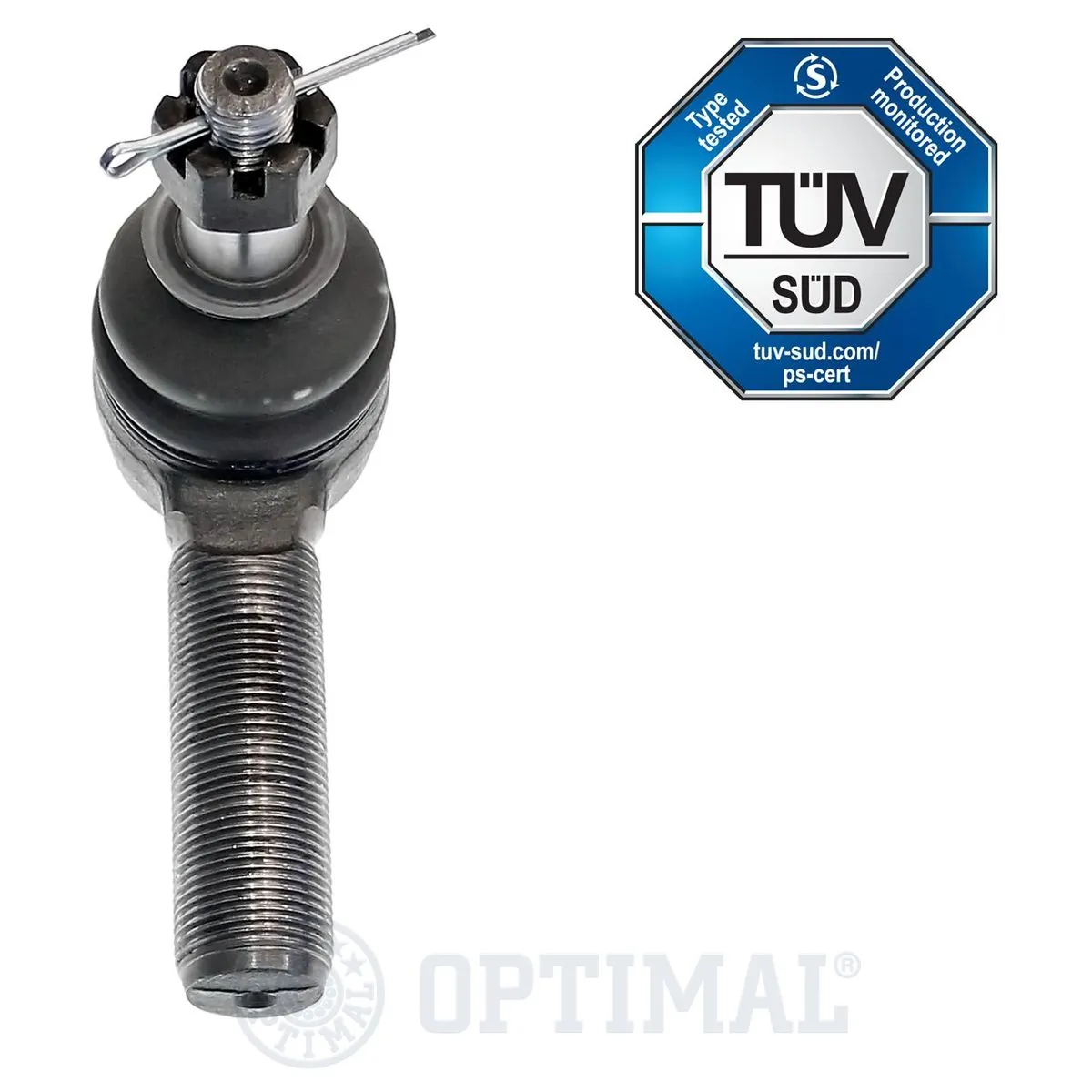 G1128 Optimal Наконечник центральной рулевой тяги левый