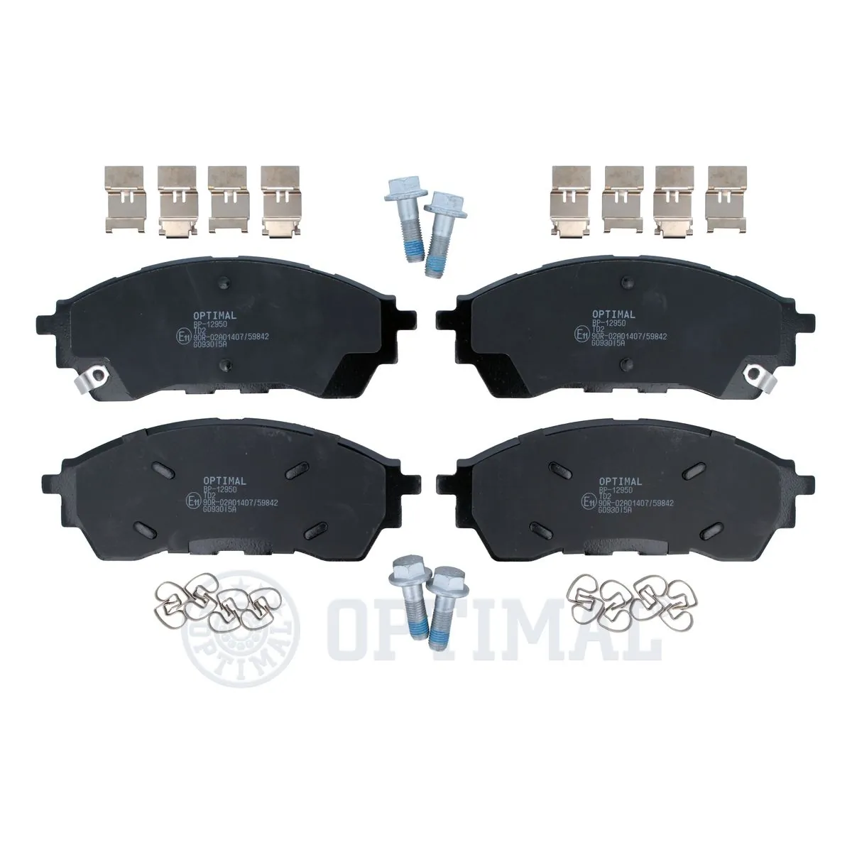 Задние тормозные колодки JB3C2001AC Ford