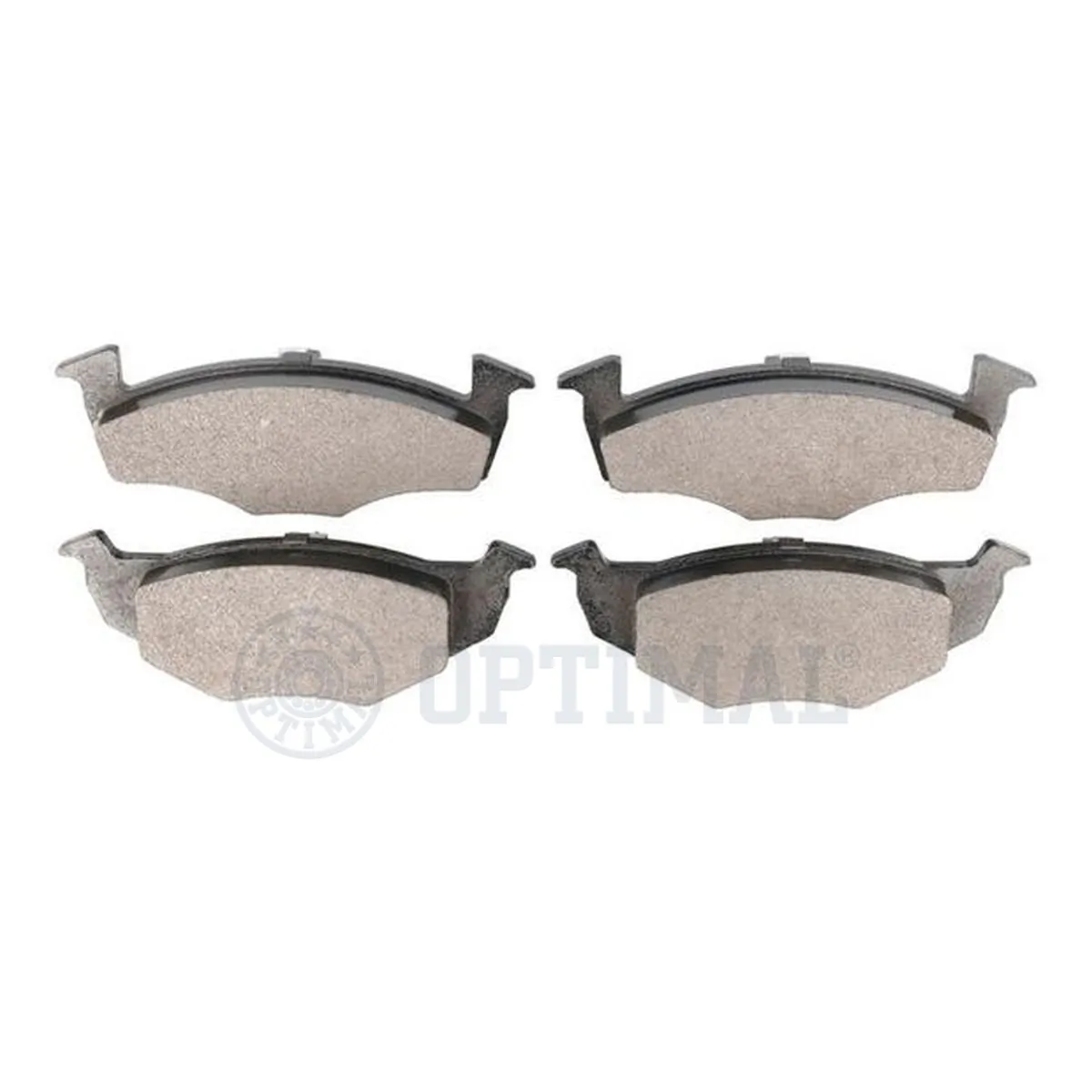 Sapatas do freio dianteiras de disco Volkswagen Polo 4 9N, 9A