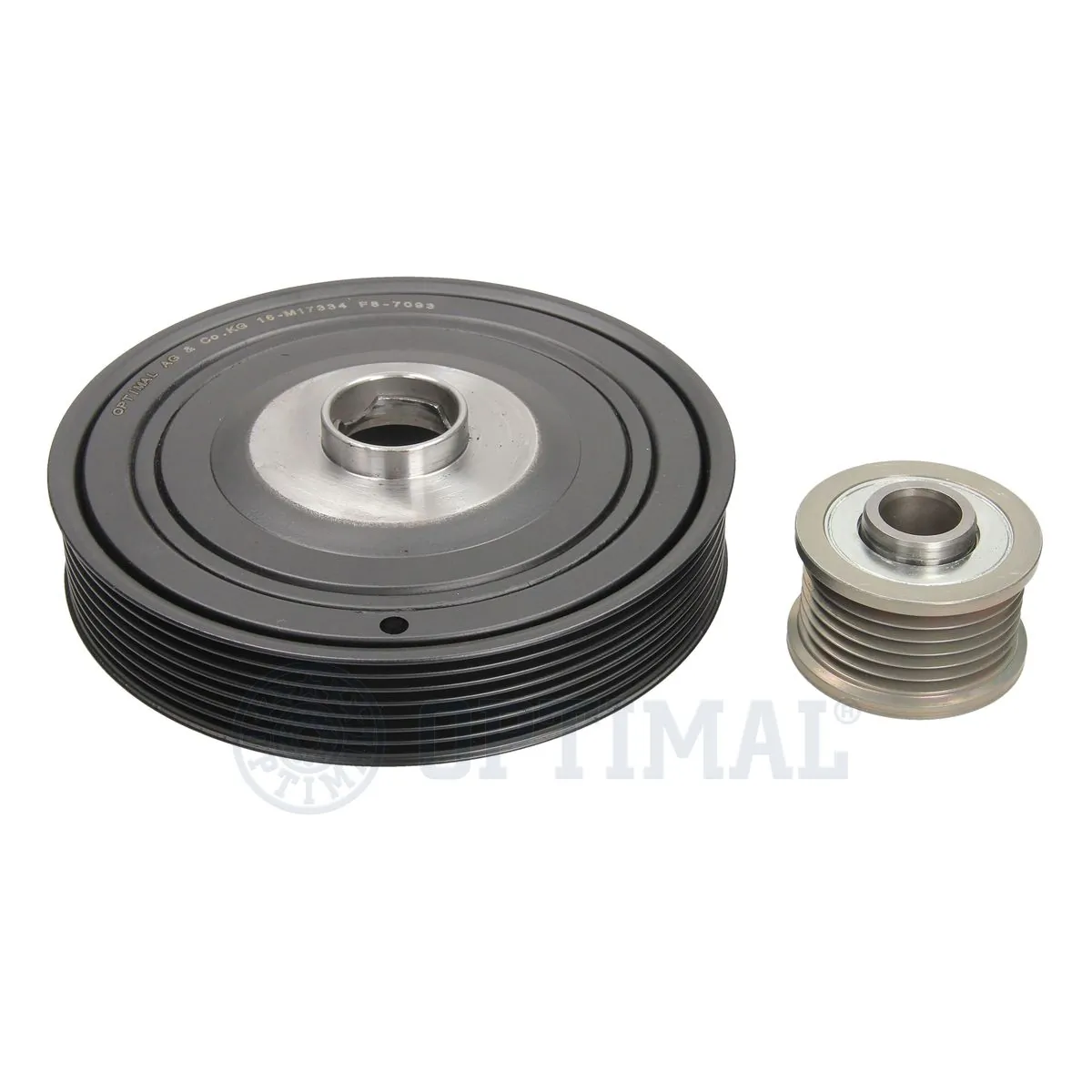 Шкив коленчатого вала на Renault Scenic II JM0, JM1