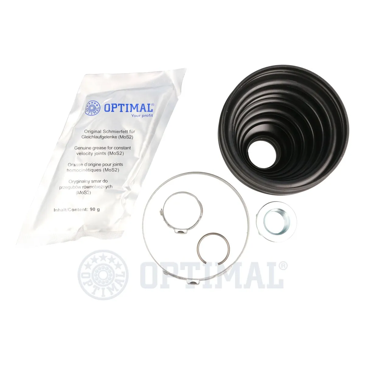 CVB10697TPE Optimal Пыльники шарниров угловых скоростей передних, комплект