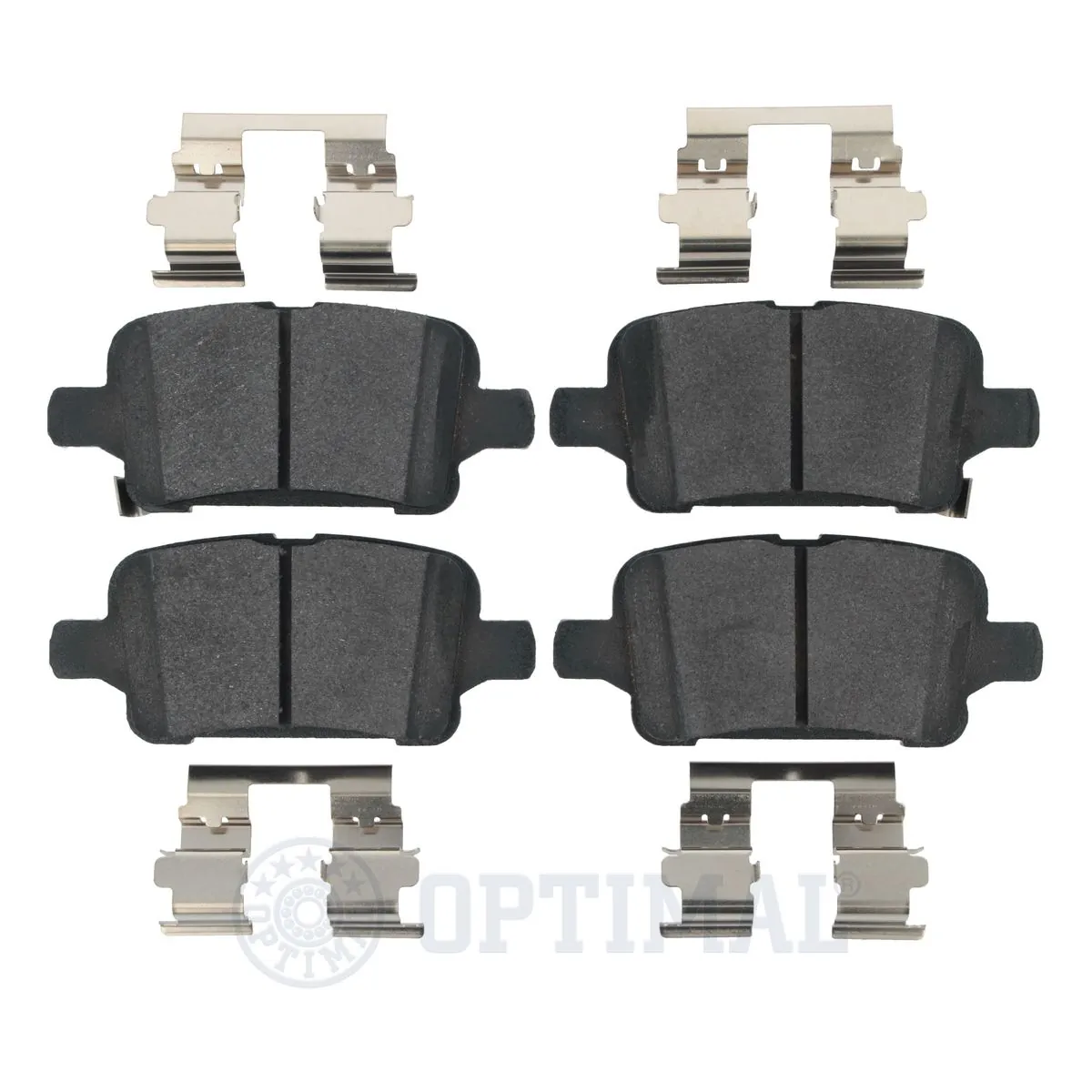 BP12744 Optimal Колодки тормозные дисковые комплект