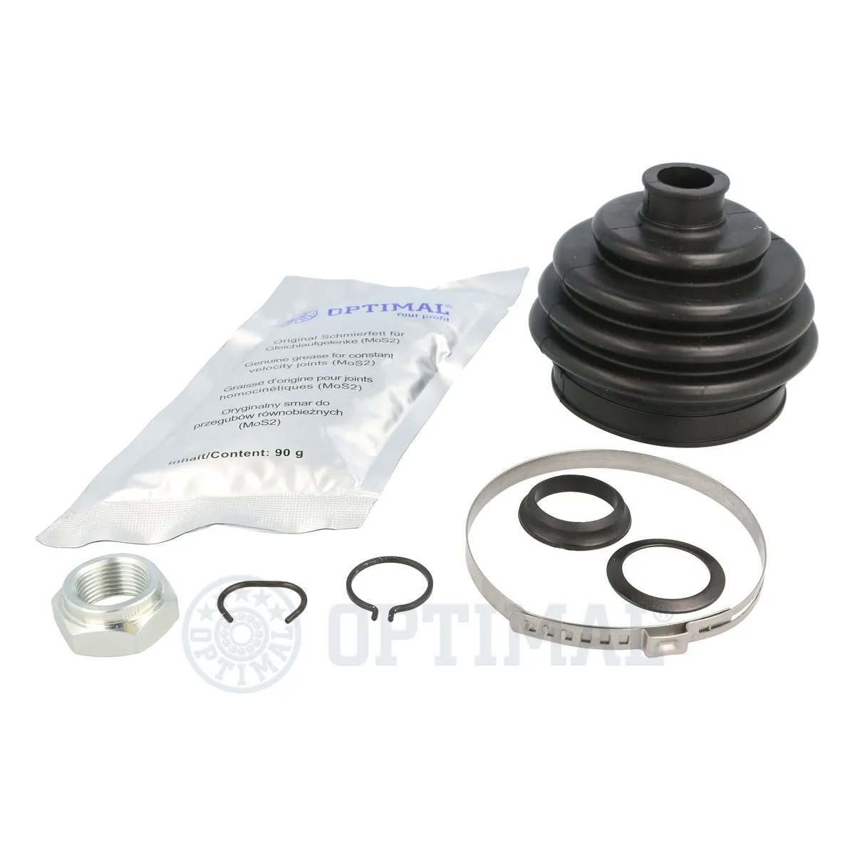 Bota de proteção externa de junta homocinética do semieixo dianteiro Volkswagen Polo 2 86C