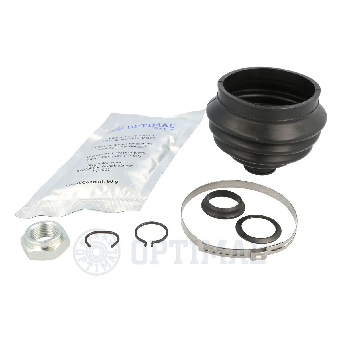 Bota de proteção externa de junta homocinética do semieixo dianteiro Volkswagen Polo 2 86C