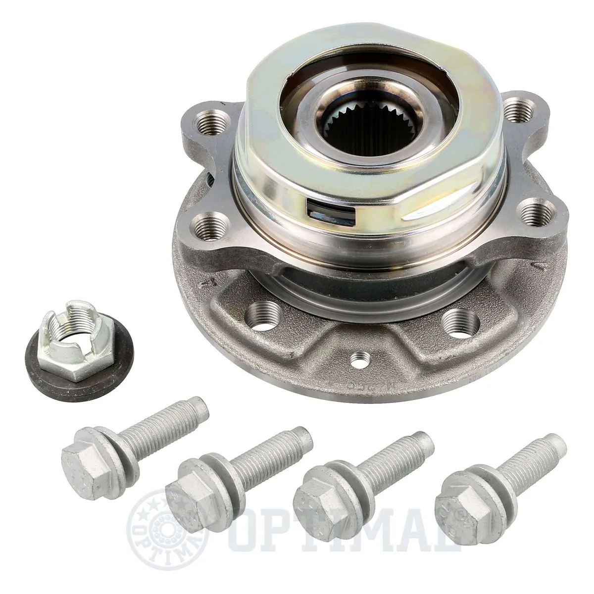Cubo de rueda delantero 701395 Optimal