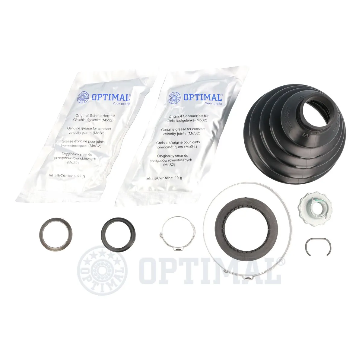 Bota de proteção externa de junta homocinética do semieixo dianteiro Skoda Rapid NH3, NK3, NK6