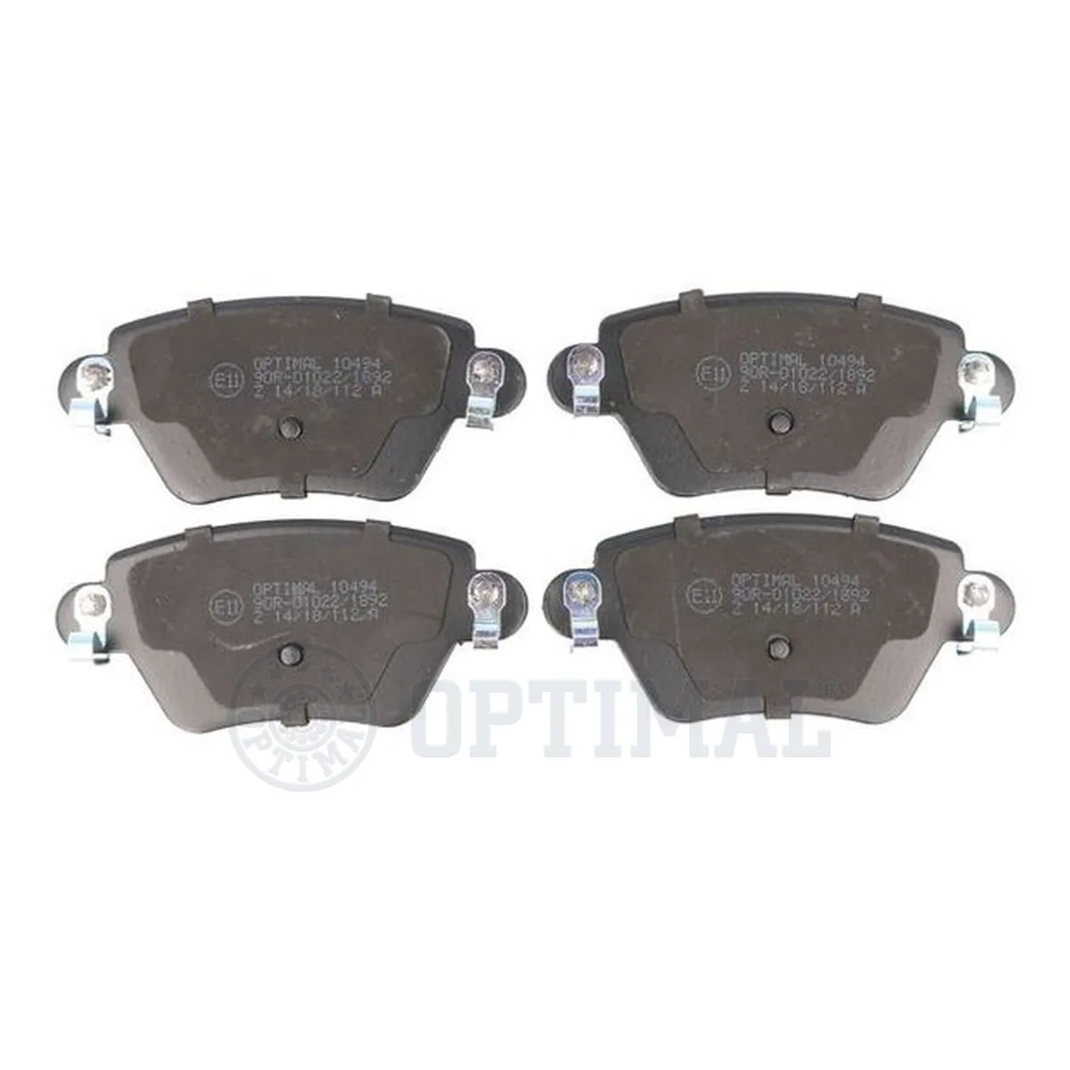 Sapatas do freio traseiras de disco Jaguar X-type CF1