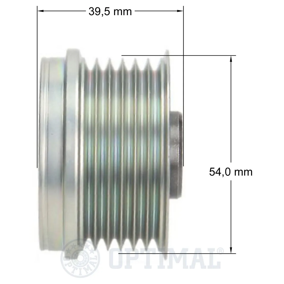 Polia do gerador Opel Corsa F08