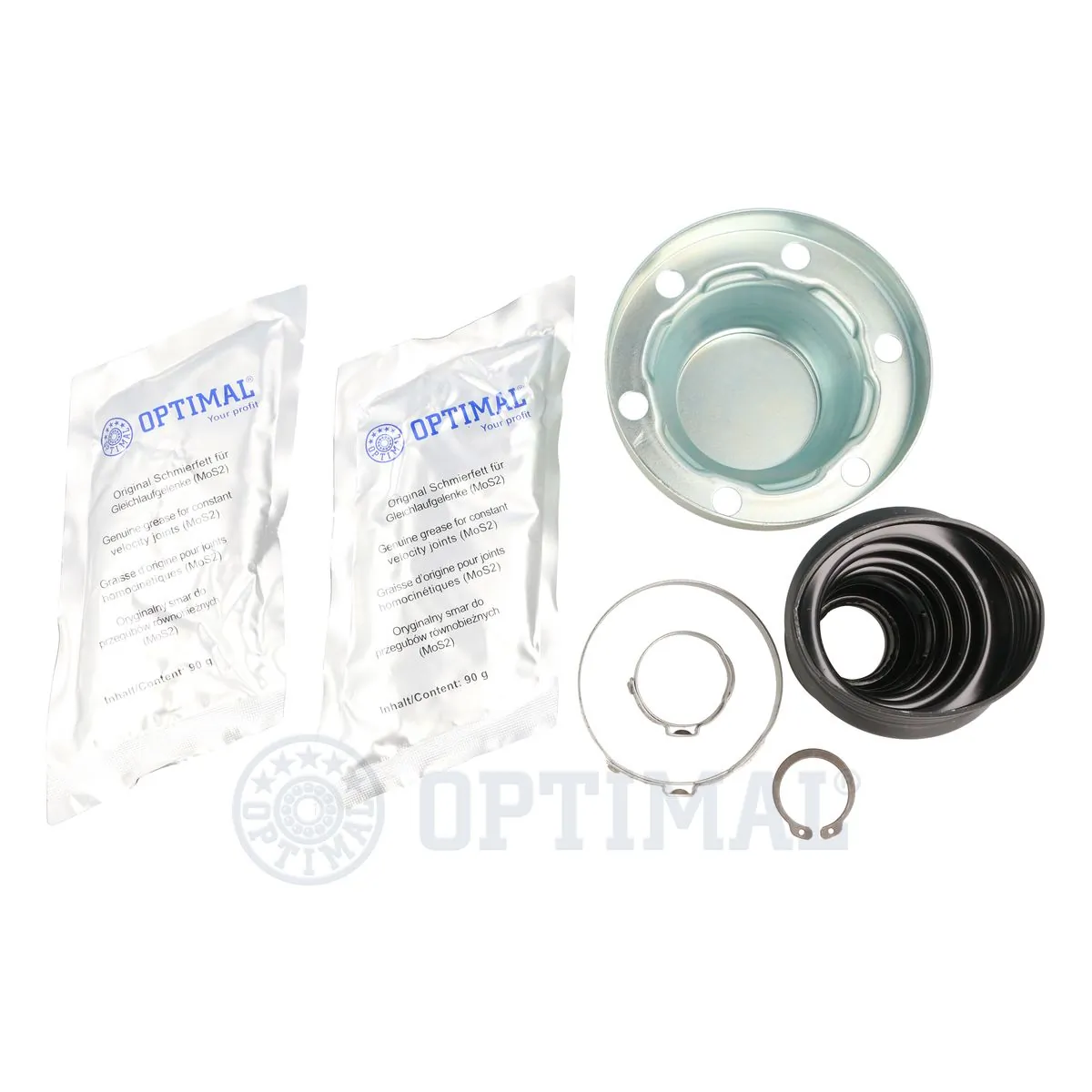 Bota de proteção interna de junta homocinética do semieixo dianteiro Porsche Cayenne 955