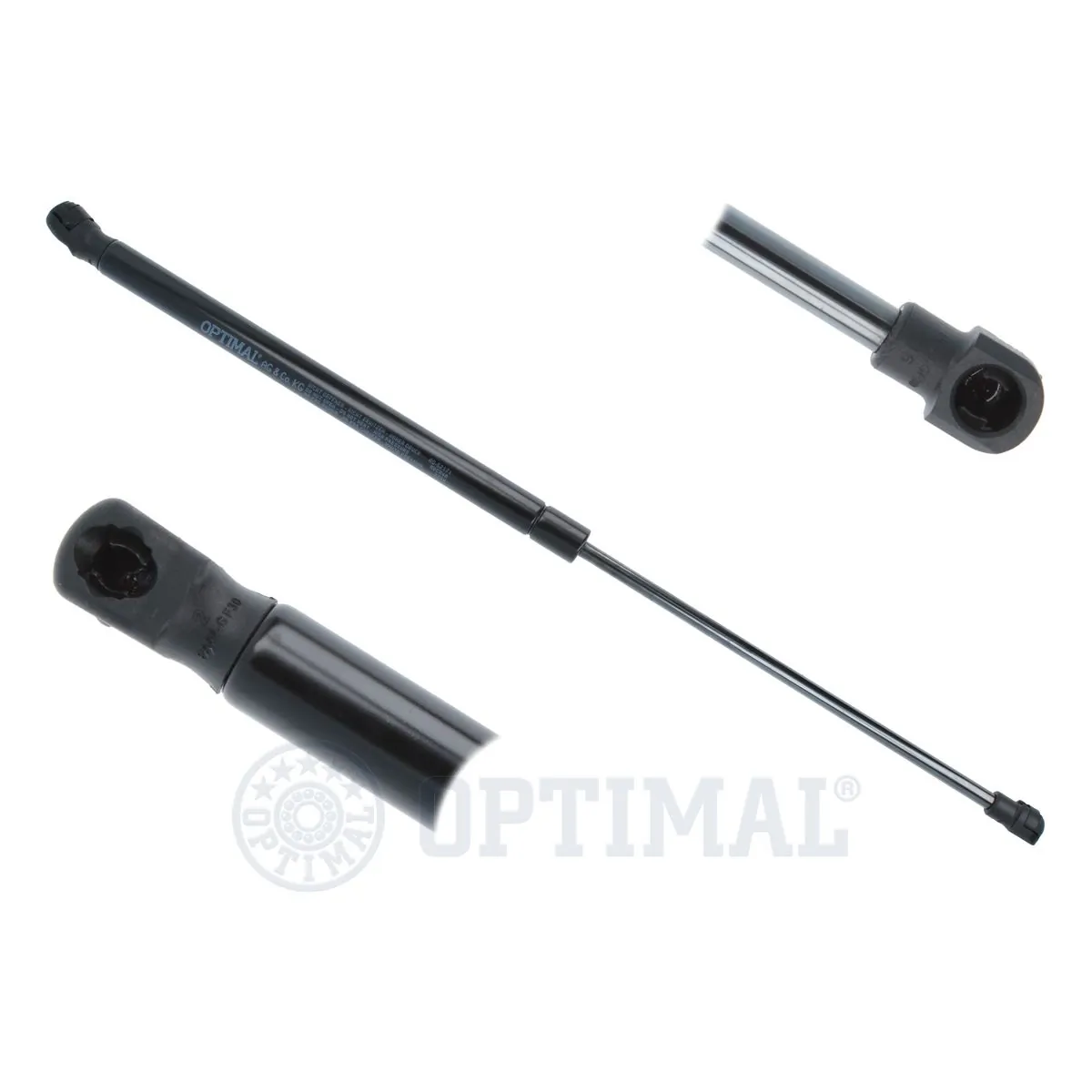 Amortecedor de tampa de porta-malas (de 3ª/5ª porta traseira) Peugeot 207 WA, WC