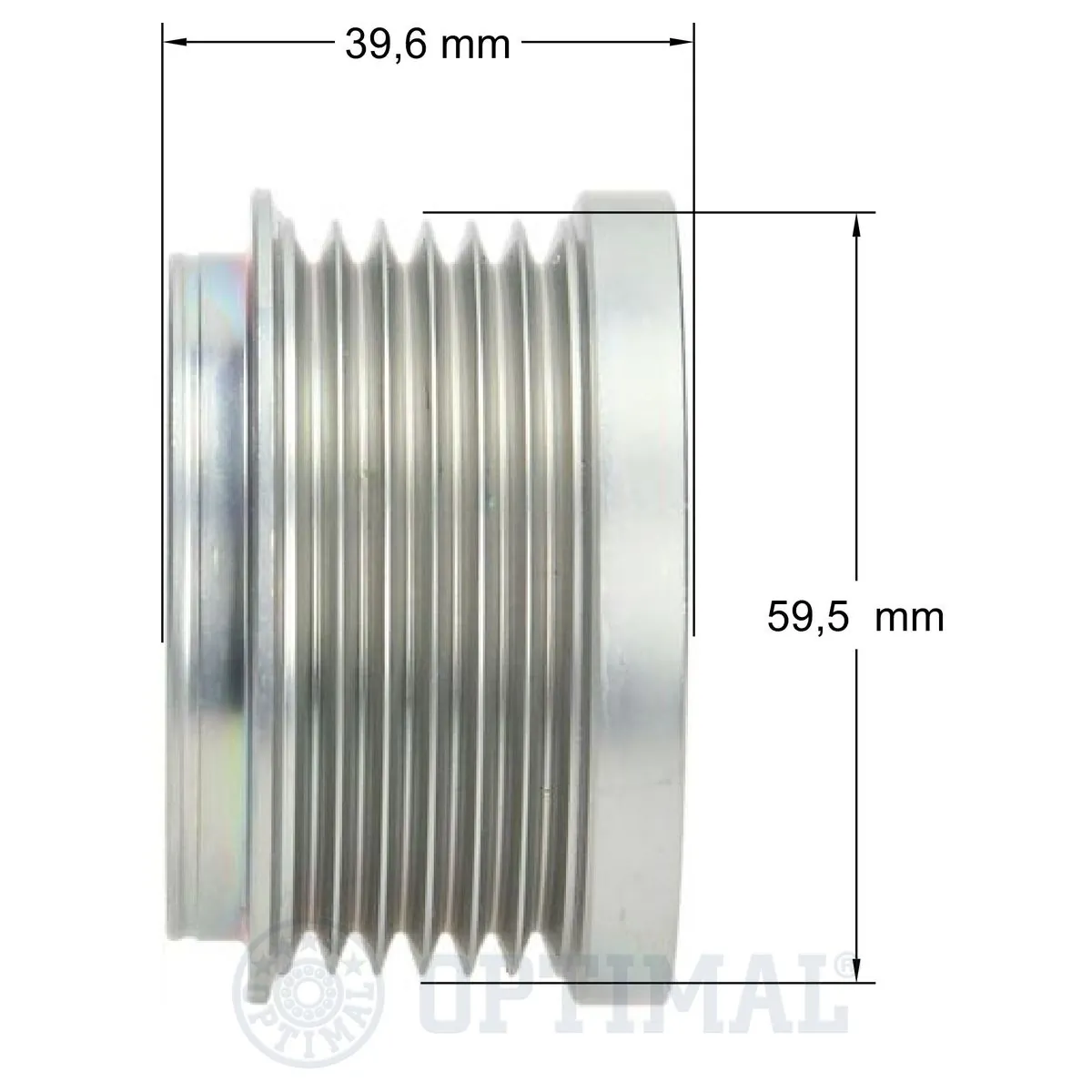 Инерционный шкив Optimal F51055 цена, от 28.04 USD