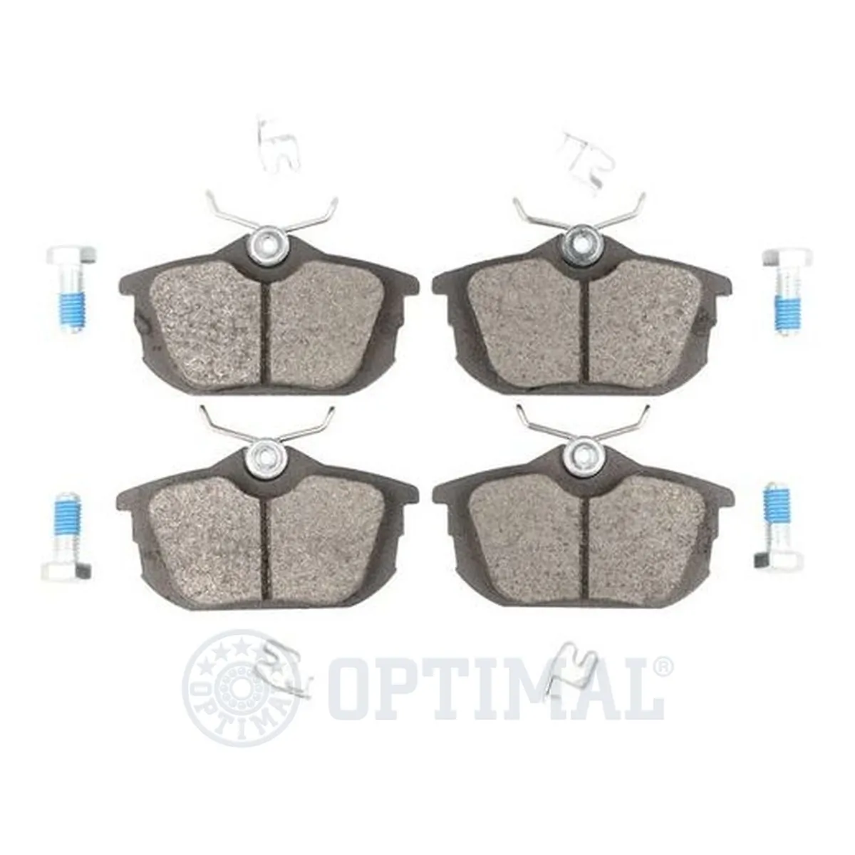 10208 Optimal Колодки тормозные дисковые комплект