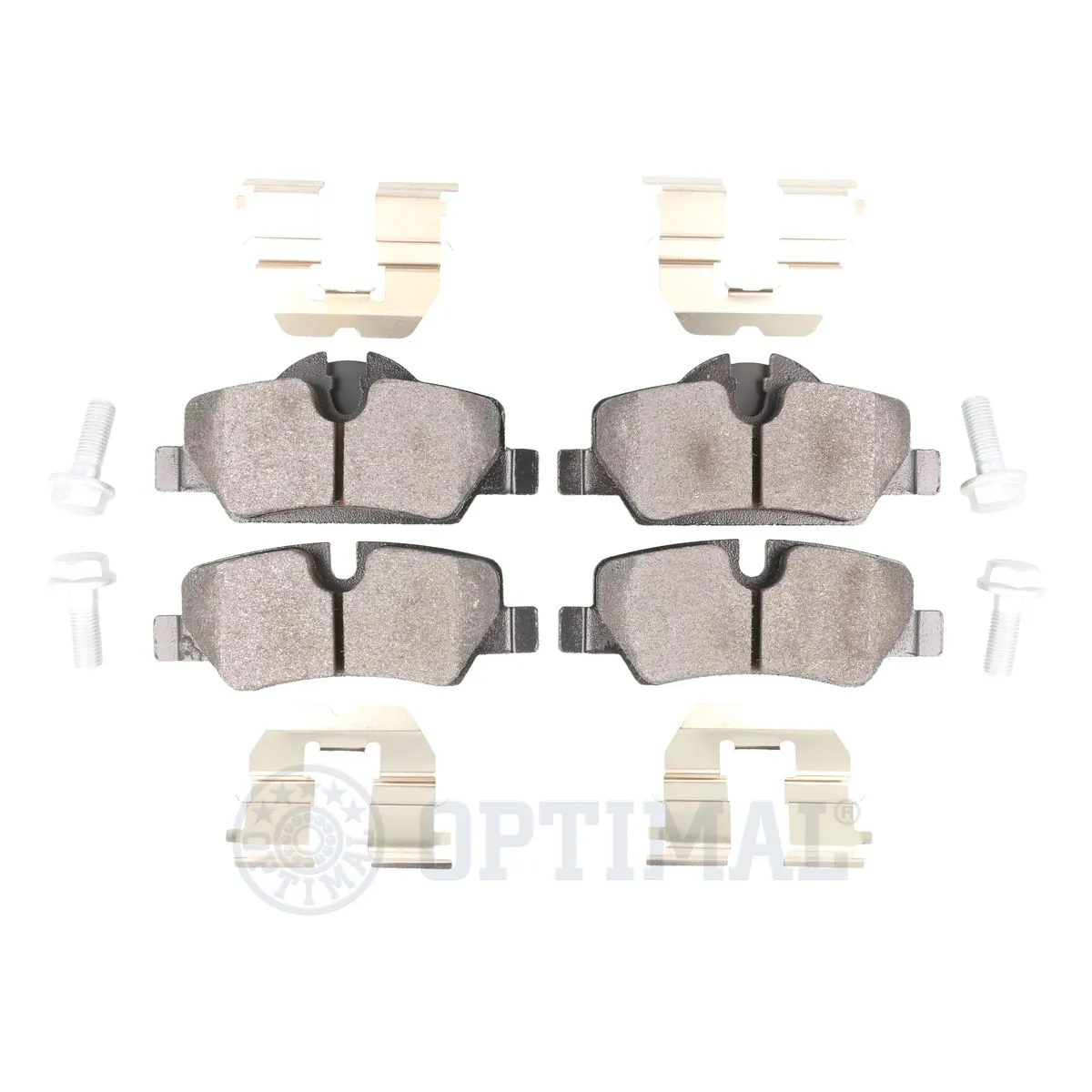 BP12710 Optimal Колодки тормозные дисковые комплект