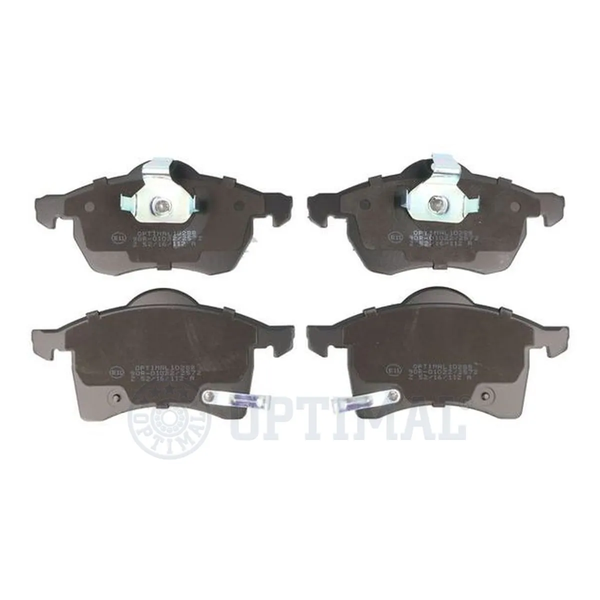 Sapatas do freio dianteiras de disco Opel Astra F69