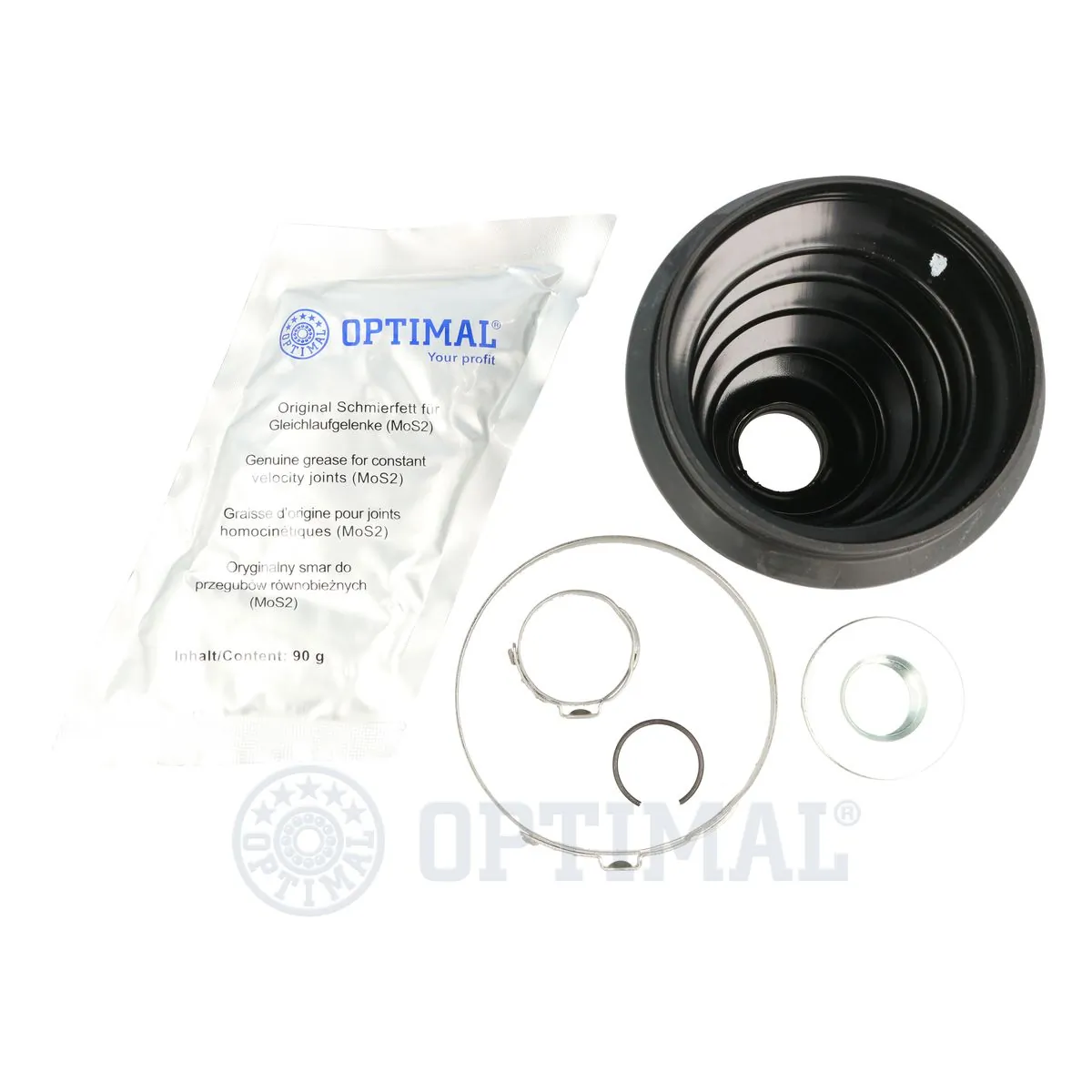 CVB10666TPE Optimal Пыльники шарниров угловых скоростей передних, комплект