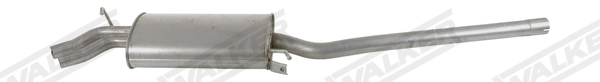 Глушитель, центральная часть Edex ED01283 цена, от 66.27 USD