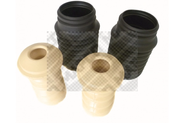 Pára-choque (grade de proteção) de amortecedor traseiro + bota de proteção Nissan Sunny III N14