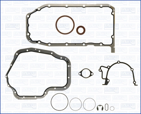 Нижний комплект прокладок двигателя 93172425 Peugeot/Citroen
