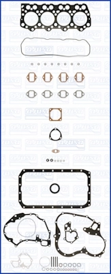 Полный комплект прокладок двигателя Hyundai/Kia 2091041D00 цена, от 55.43 USD