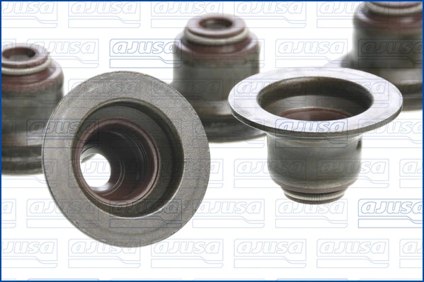 Sello De Aceite De Valvula (Rascador De Aceite) Entrada/Salida Kit De Motor Chevrolet Kalos