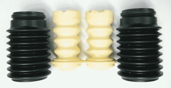 Pára-choque (grade de proteção) de amortecedor traseiro + bota de proteção Nissan Sunny 3 N14