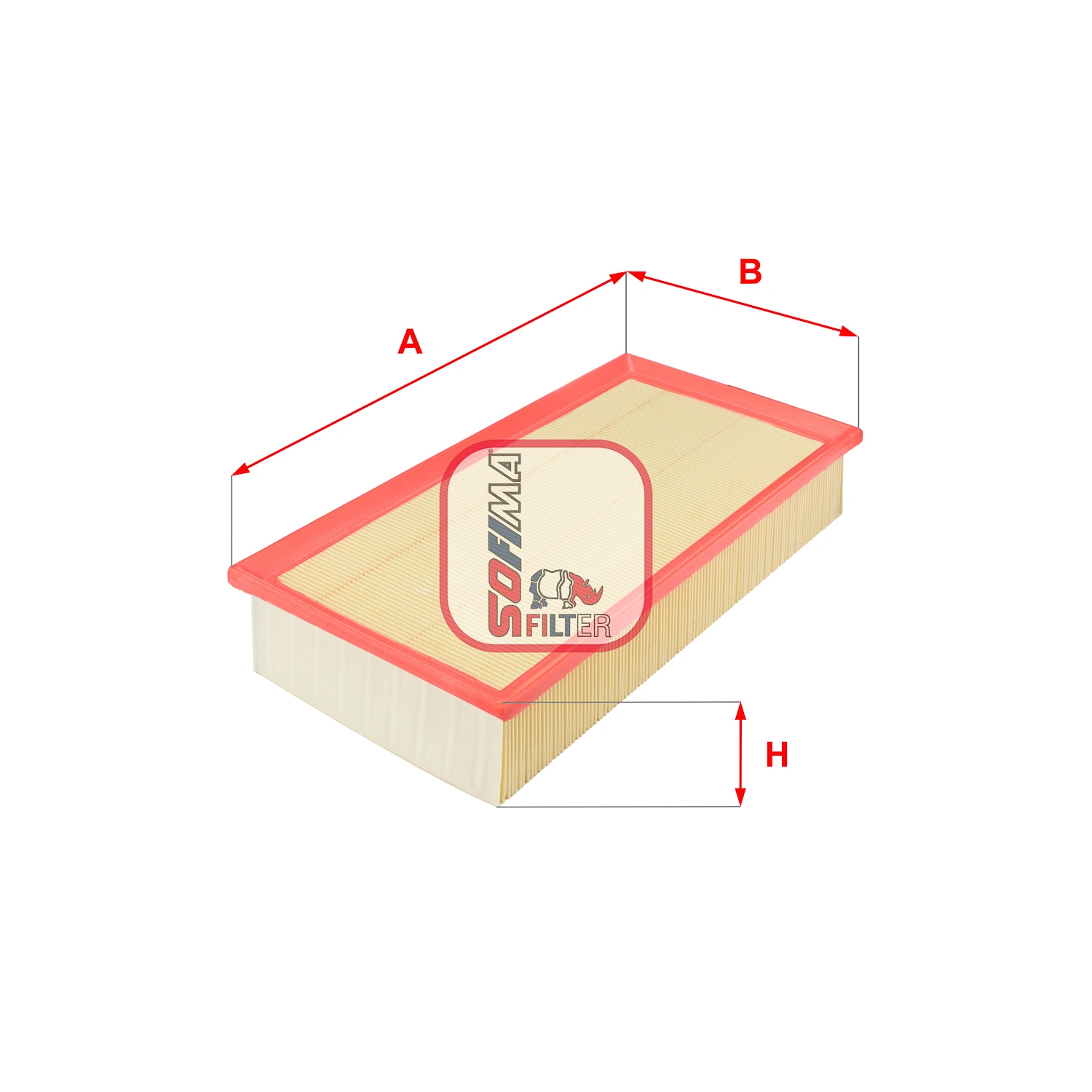 Filtro de ar Citroen Jumpy 1 BS, BT, BY, BZ