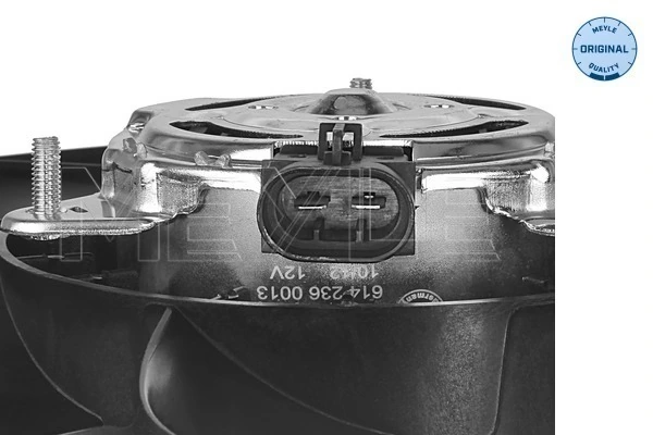 Ventilador elétrico de esfriamento montado (motor + roda de aletas) Opel Corsa X12