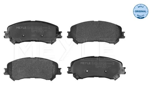 986494722 Bosch Колодки передние