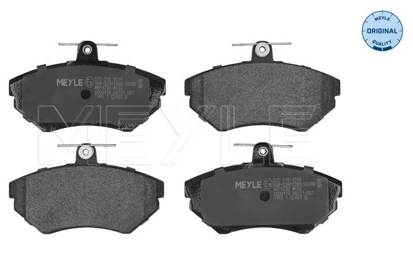 Колодки передние на Audi A4 B5 8D2