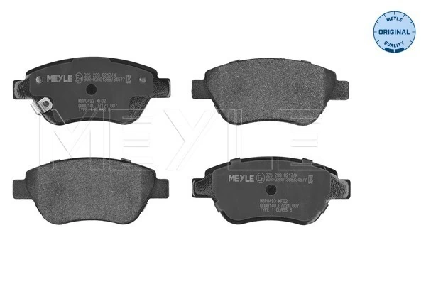 SI8122 Simer Колодки передние