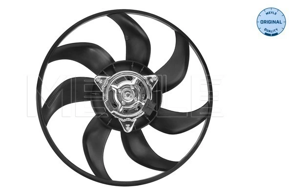 Ventilador elétrico de esfriamento montado (motor + roda de aletas) Opel Corsa X12
