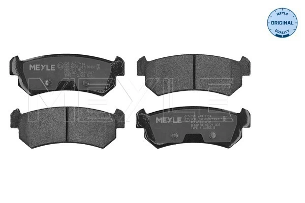 Juego de pastillas de freno Chevrolet Nubira 