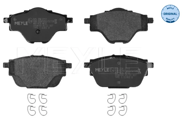 302428 VALEO Колодки тормозные дисковые комплект