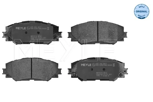 A685MXBP Maxpart Колодки передние