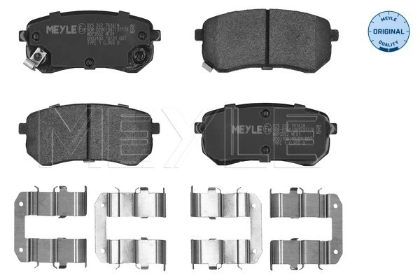 FR257034 ASM Колодки тормозные дисковые комплект