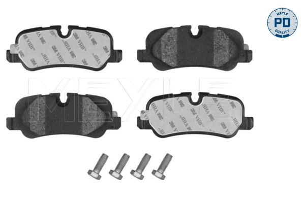 1619791680 Peugeot/Citroen Sapatas do freio traseiras de disco