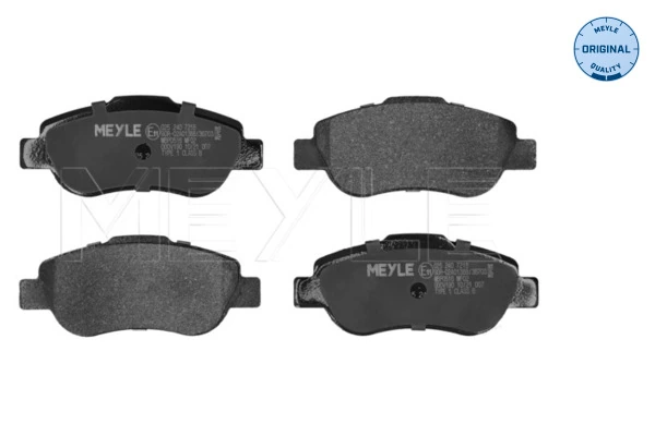 252407218 Meyle Колодки передние