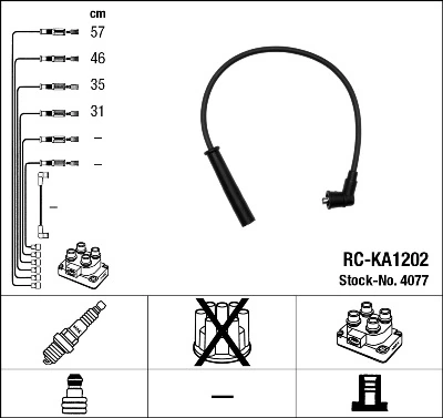 MSK937 Magneti Marelli Провода высоковольтные