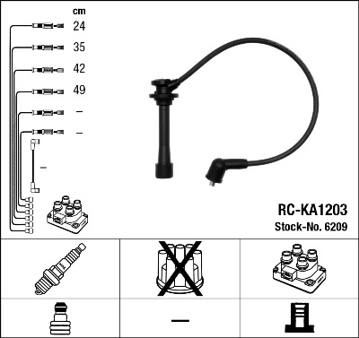 Провода зажигания Korea (oem) L30313OEM цена, от 17.99 USD