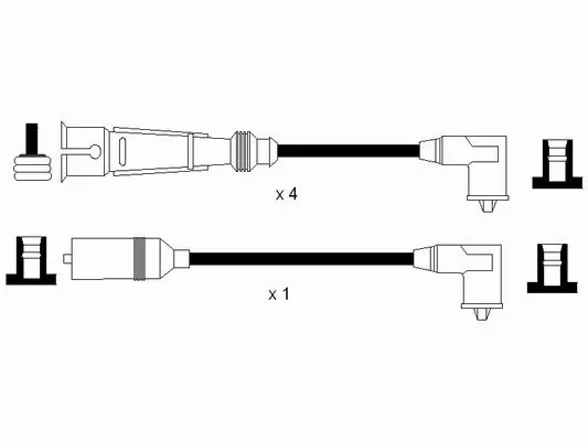 Провода зажигания NGK RCVW1102 цена, от 10.70 USD