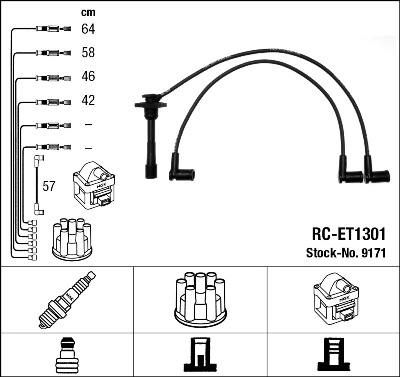 Высоковольтные провода 8179 Sentech