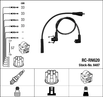9091921162 Toyota Провода высоковольтные