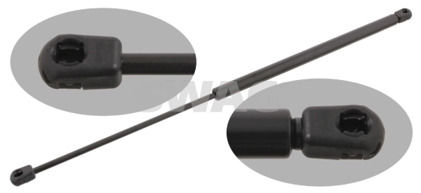 Amortecedor de tampa de porta-malas (de 3ª/5ª porta traseira) Citroen Saxo S0, S1