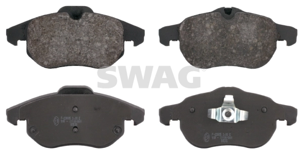 Колодки тормозные передние дисковые SWAG 40916492