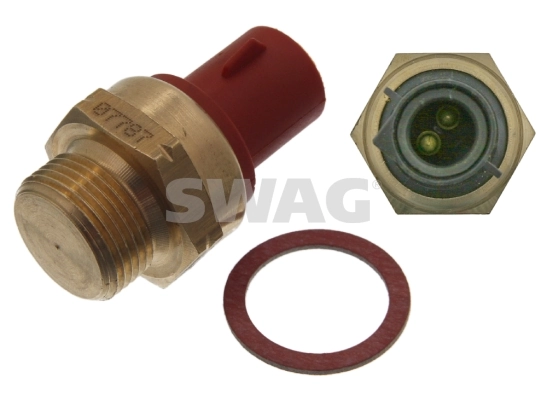 Sensor de temperatura do fluido de esfriamento (de ativação de ventilador do radiador) Ford Fiesta F3L, F5L