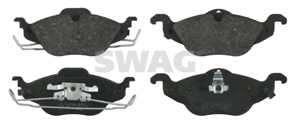 Колодки тормозные передние дисковые SWAG 40916233