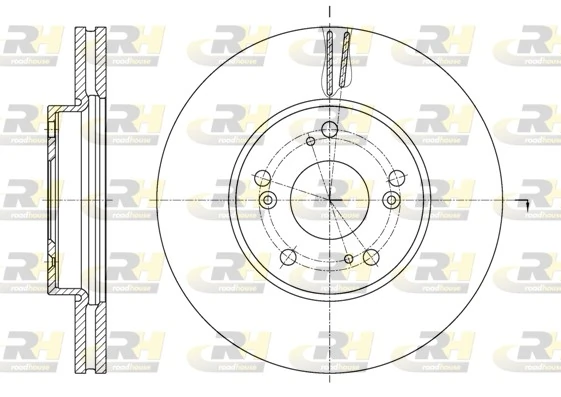Disco do freio dianteiro Honda Civic preço, a partir de 72,84 USD