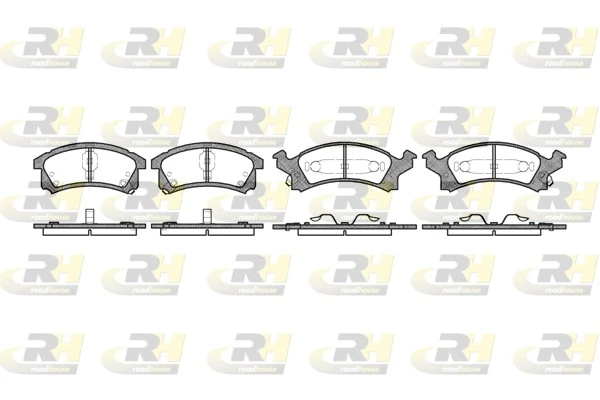12370005 Ford Колодки передние