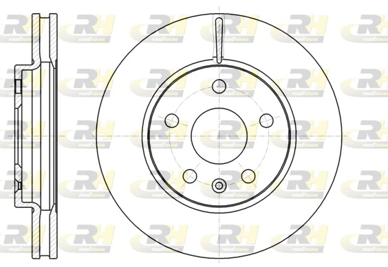 Disco do freio dianteiro Renault Master 1 T